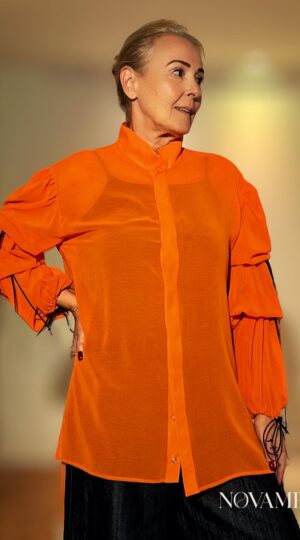 Camisa mangas bufantes