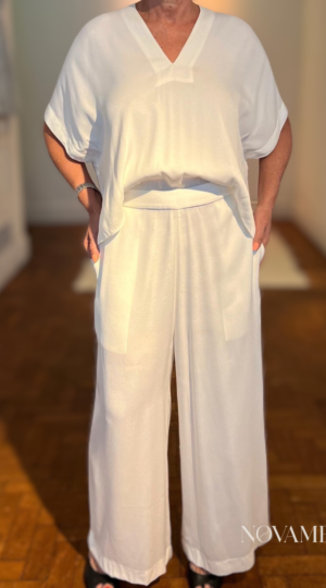 Macacão Marfim