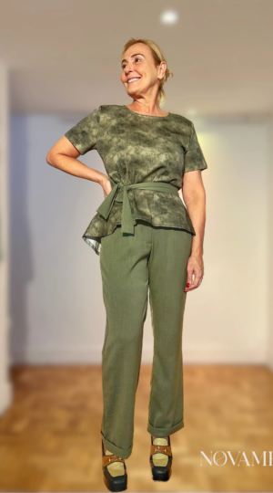 Blusa basque