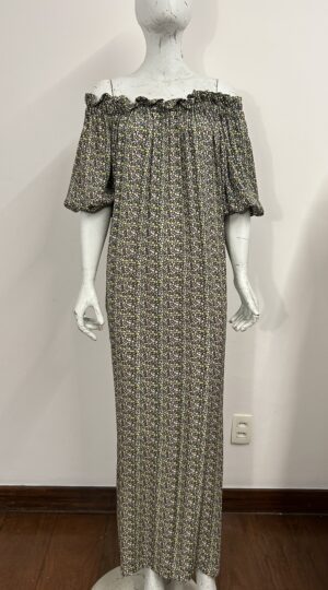 Vestido prosperidade  Estampa exclusiva