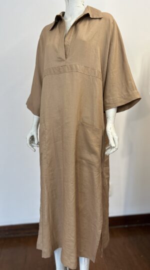 Vestido 100% linho